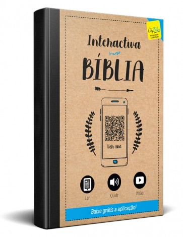 Portuguese Interactive Bible Blue