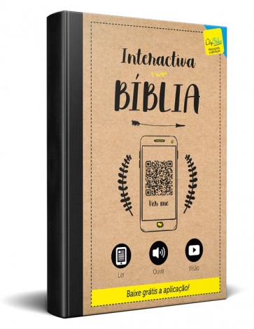 Portuguese Interactive Bible Yellow